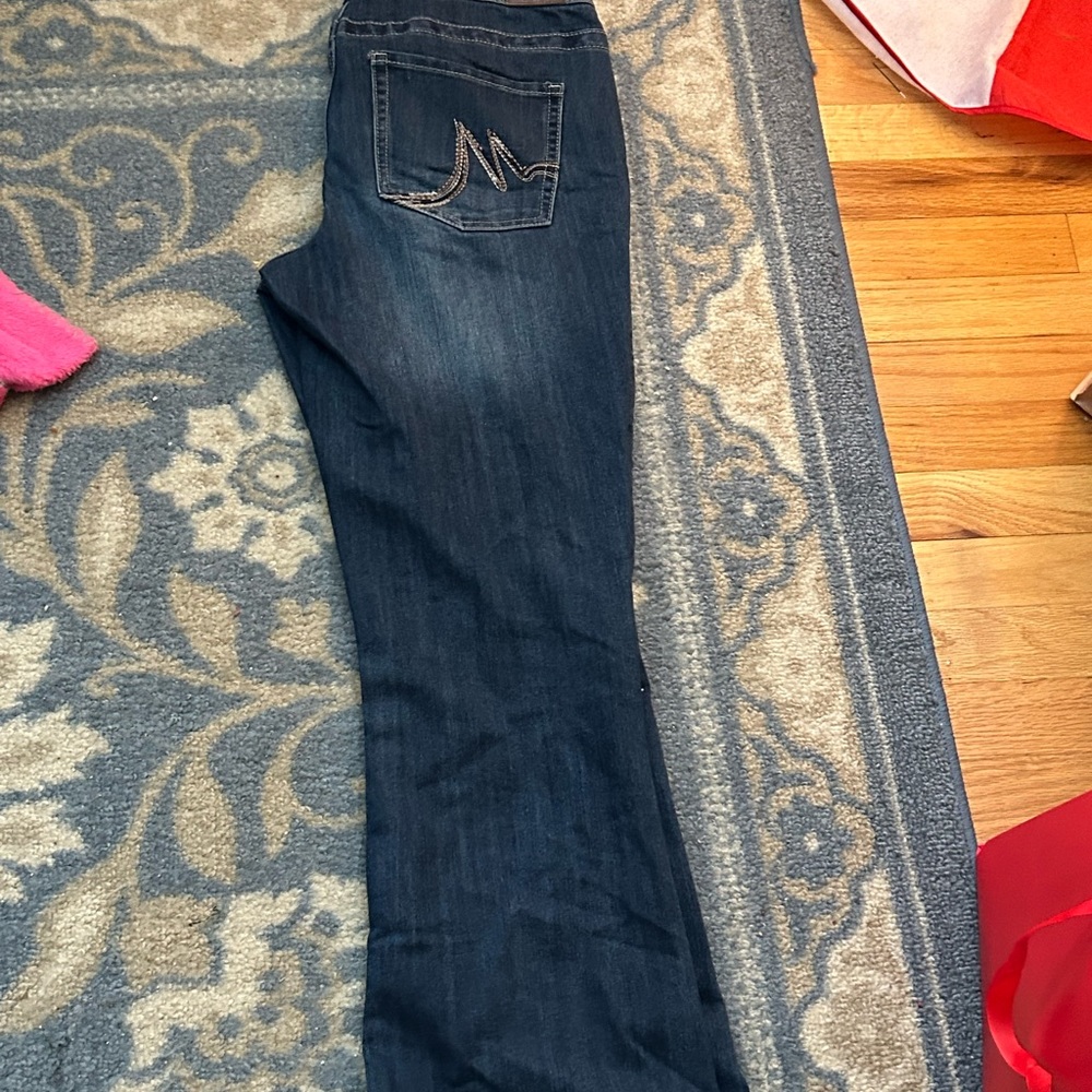 Maurice’s stretch flare jeans